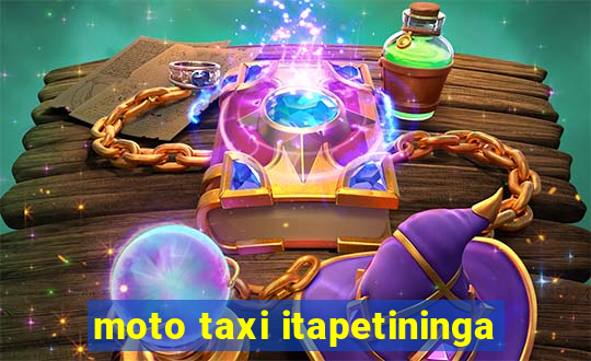 moto taxi itapetininga